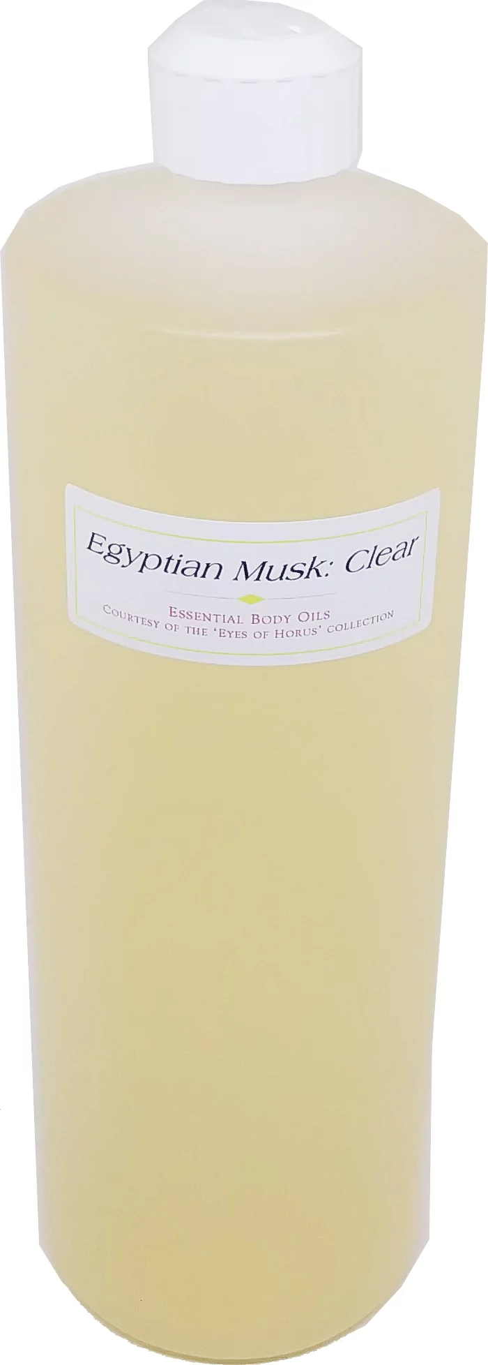 Egyptian Musk: Clear Scented Body Oil Fragrance [Flip Cap - Clear - 2 lbs.]
