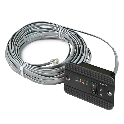 ExpertPower 3000W Pure Sine Wave Inverter Charger | Peak 9000W | DC 12V - AC 110V | LifePO4/ Lithium Battery Compatible | Auto Transfer Switch | LCD Display