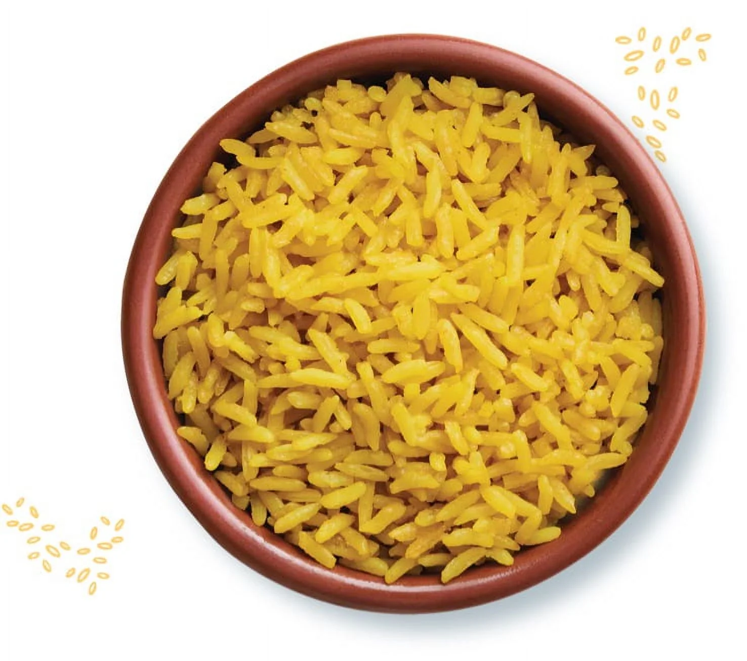 A Dozen Cousins Yellow Spanish Rice Cooked in Bone Broth, (6 pack) 8 oz Pouch