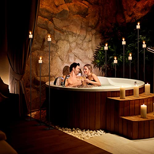 60'' Floor Candelabra Holder for 9 Arm Candlesticks,Tall Candle Holders for Wedding Centerpiece, Black Metal Candle Stick Holders for Pillar Tealight Candles on Party Reception Home Derecotion