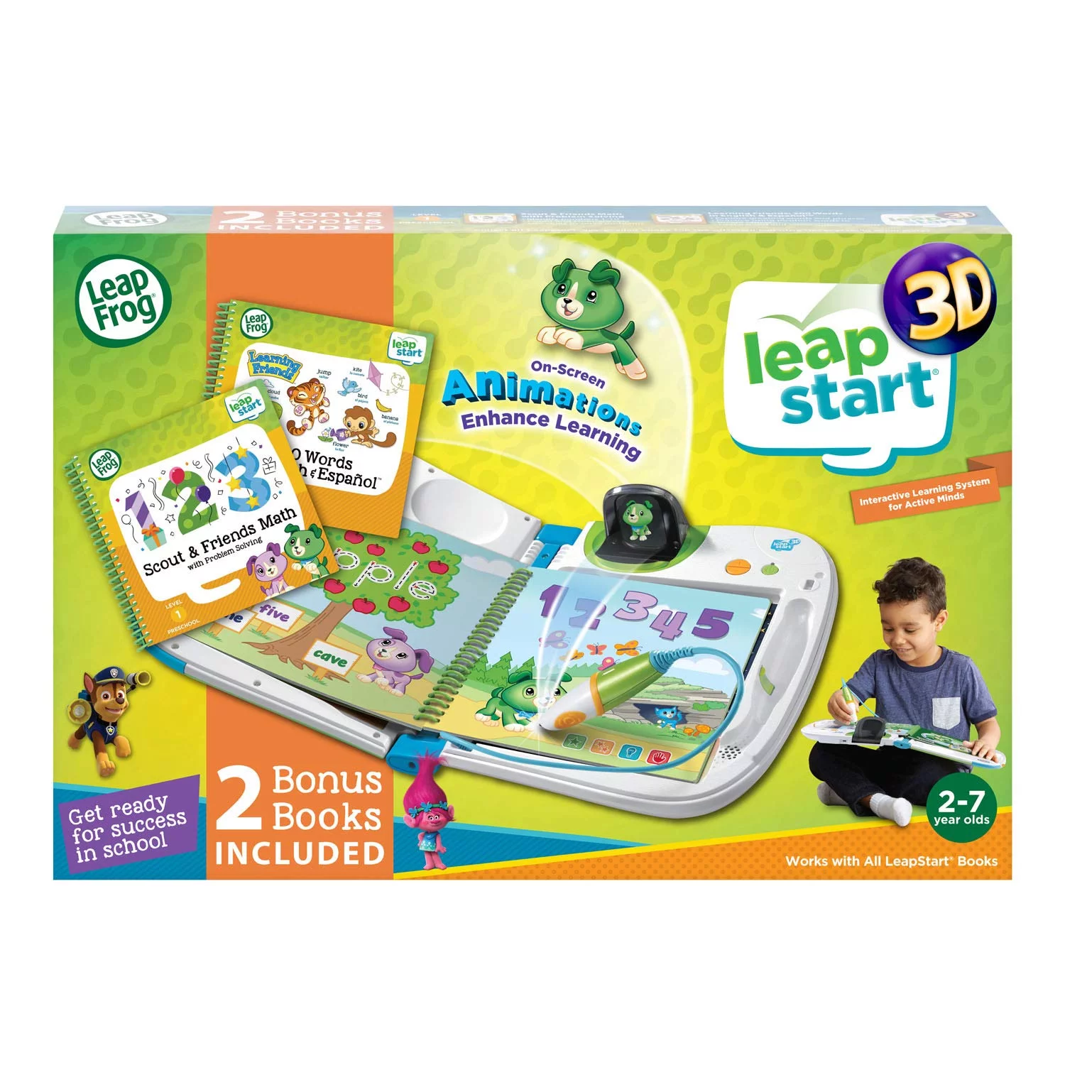 LeapFrog LeapStart 3D Interactive Learning System & 2 Book Combo Pack