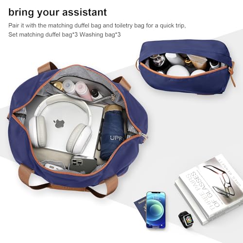 Joyway Carry On Luggage 20 Inch Expandable Suitcase with Spinner Wheel, 4 Piece Hard Shell Luggage Set with TSA Lock(White brown)