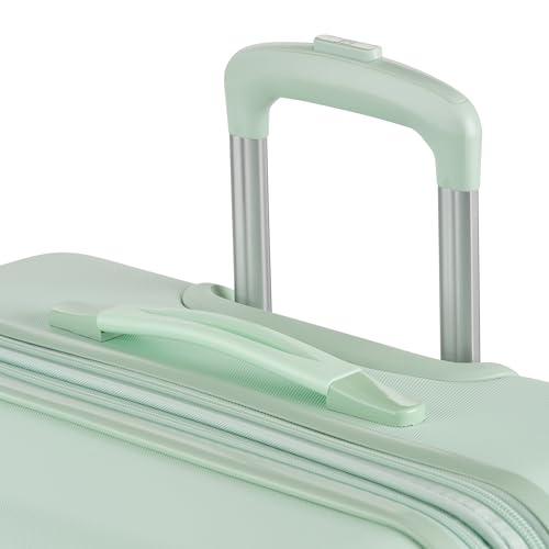 SwissGear 7366 Hardside Expandable Luggage with Spinner Wheels, White, Carry-On 19-Inch