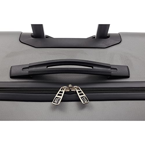 Travelers Club Harper Luggage, Black, 20-Inch Carry-On