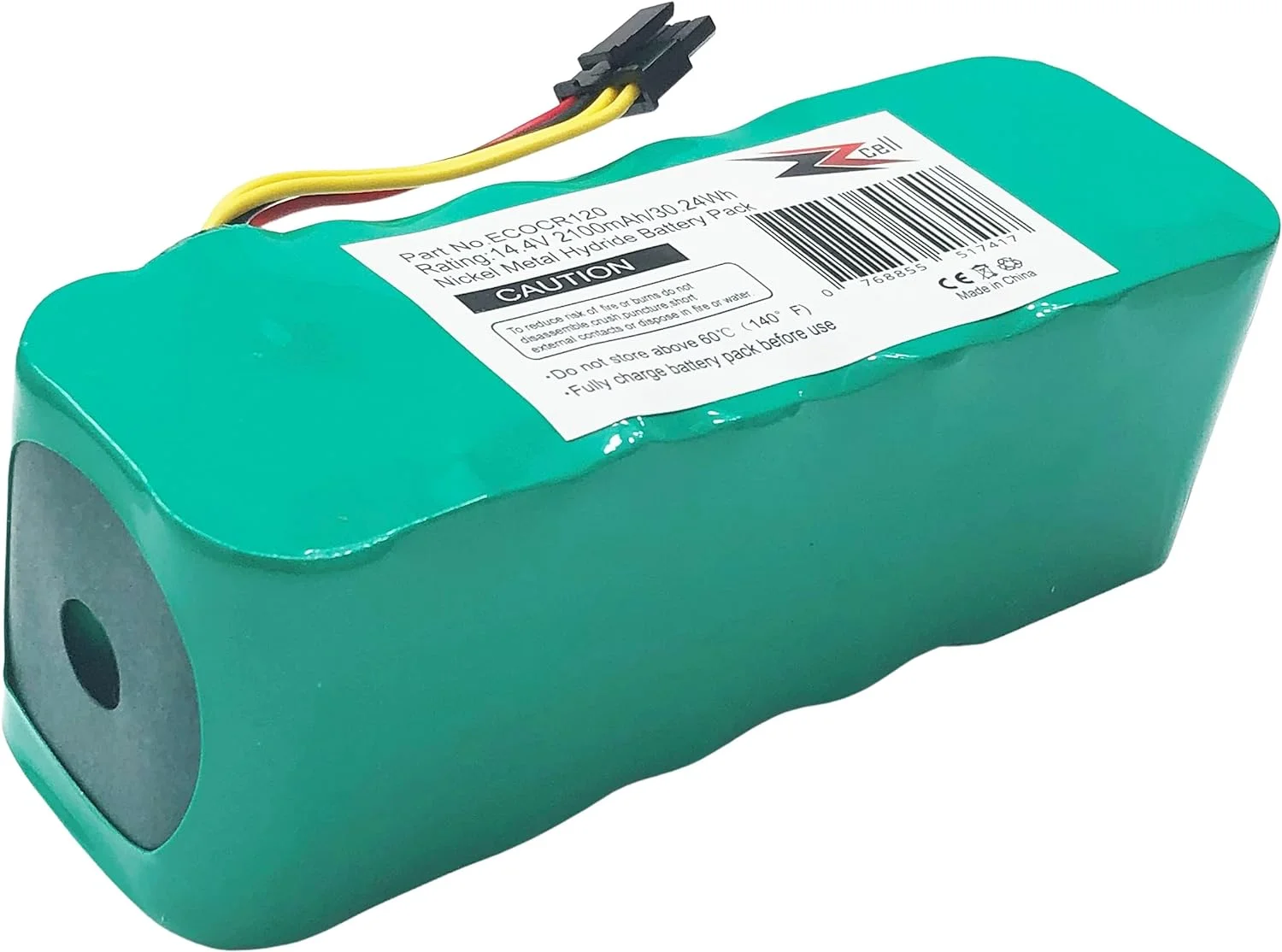 Battery Replacement For Ariete Briciola 2711, 2712, 2713, 2717, Evolution 2.0, LP43SC2000P Robot Vac Vacuum Cleaner 14.4V 2100Mah
