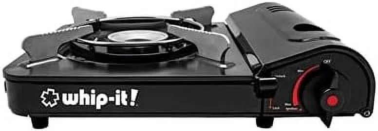 WHIP IT Portable Single Butane Gas Camping Stove