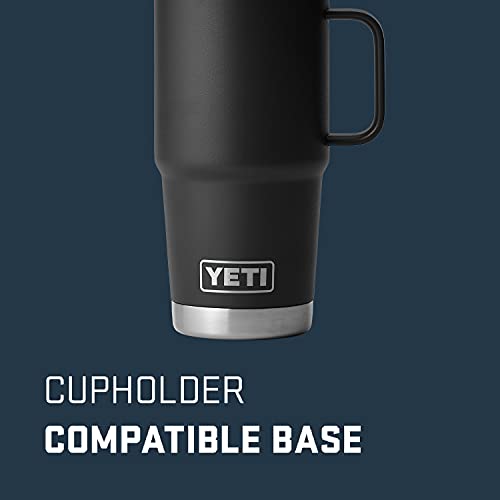 YETI Rambler 20 oz Travel Mug, Stainless Steel, Vacuum Insulated with Stronghold Lid