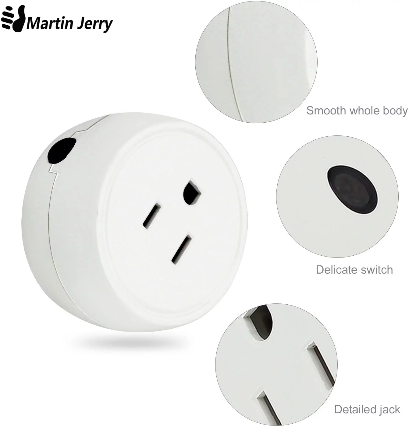 Mini Wifi Smart Plug Compatible with Alexa, Google Home, Smart Home Devices to Control Your Appliance from Anywhere, no Hub Required, Wifi Smart Socket (V06 1 Pack)