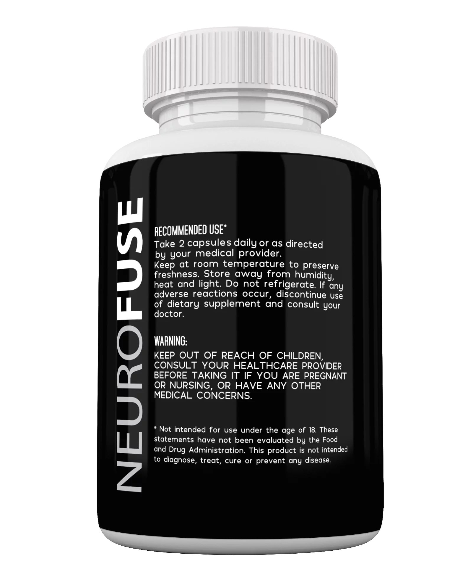 Neurofuse Powerful Focus & Memory Nootropic Pill - Formula Helps Support Memory, Cognitive Function, Focus & Clarity ?Reduce Brain Fog & Fatigue 30 Capsules