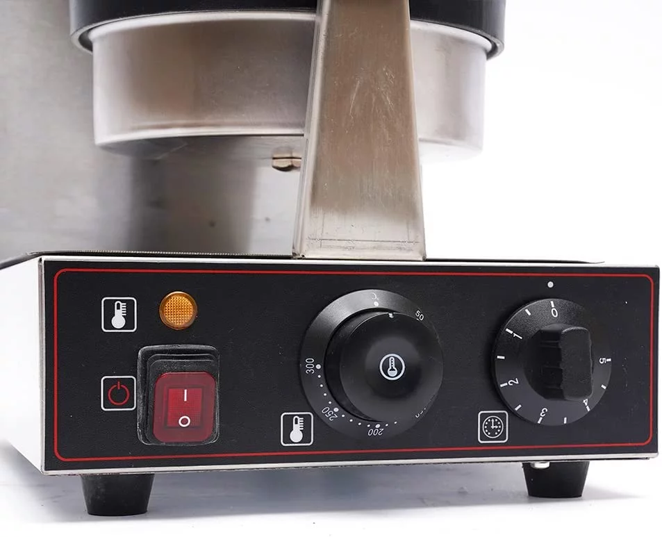 FETCOI Commercial Panini Press Sandwich Maker Nonstick Waffle Burger Iron Electric Breakfast Panini Press Grill Stainless Steel Panini Hamburger Baking Machine