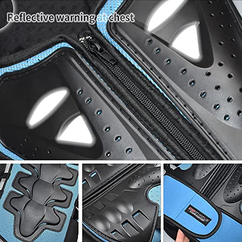 Kids Motorcycle Armor Suit Dirt Bike Gear Chest Protector Motocross for Kids Dirt Bike Chest Protective Gear with Elbow Knee Pads Guards for Cycling