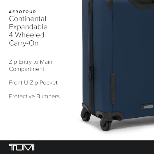 TUMI - Aerotour 4 Wheel Expandable Luggage - Men's and Women's Business and Leisure Travel Suitcase - 21.75