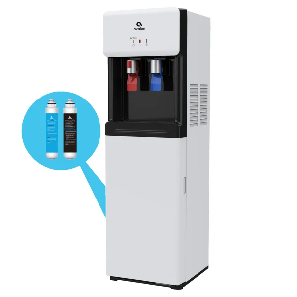 Avalon Self Clean Touchless Bottle-Less Hot/Cold Water Cooler, White