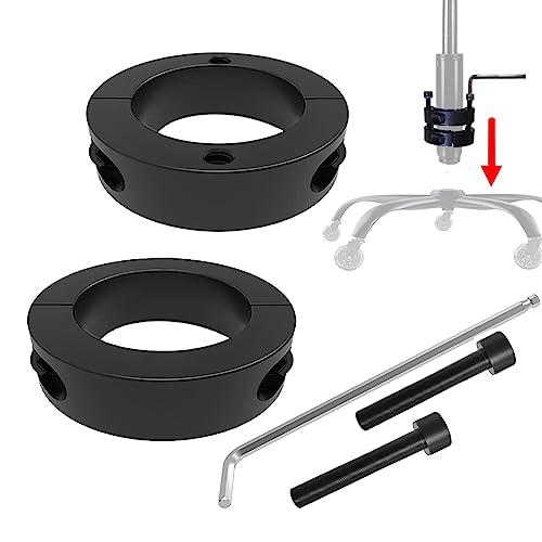 Office Chair Cylinder Replacement Tool, Chair Base Removal Tool, Suitable for Office Chairs That Have Been Used for A Long Time. (Black-Big)