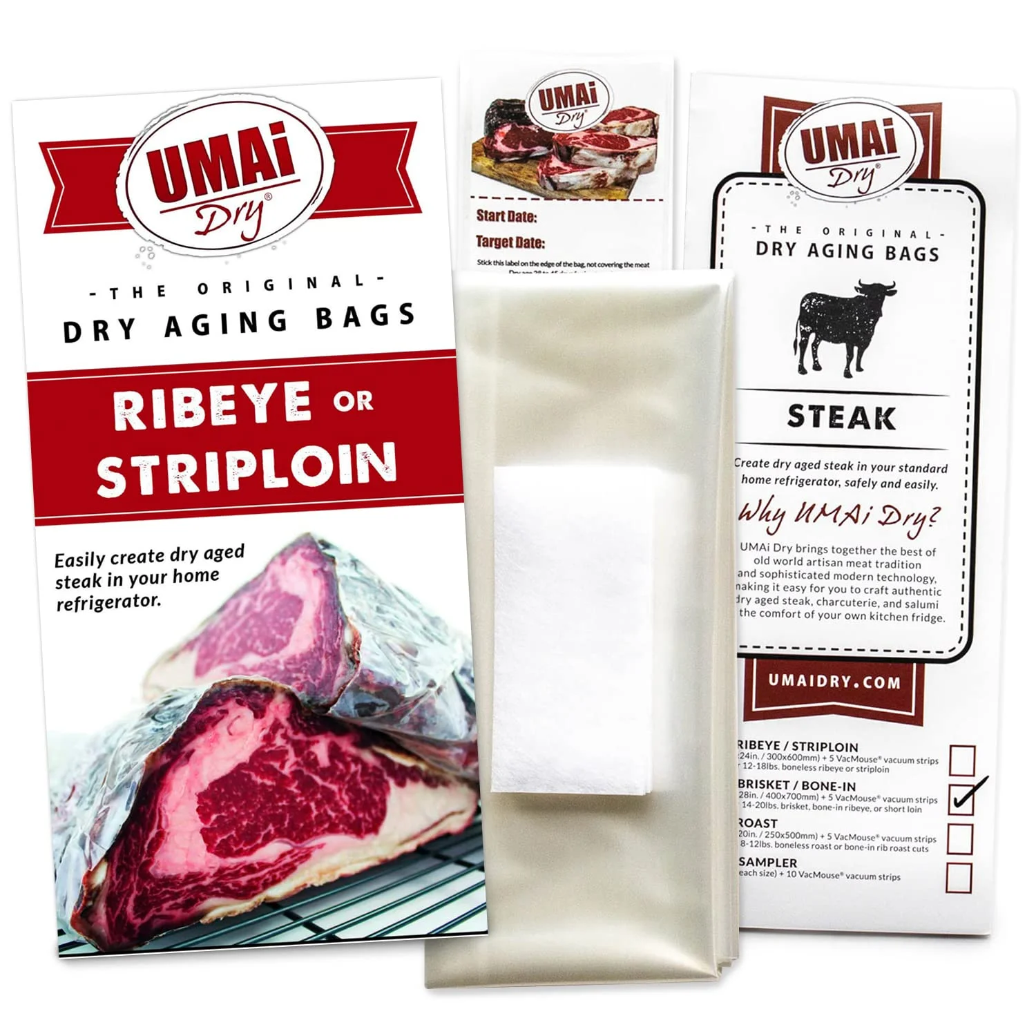 umai dry ribeye/striploin packet