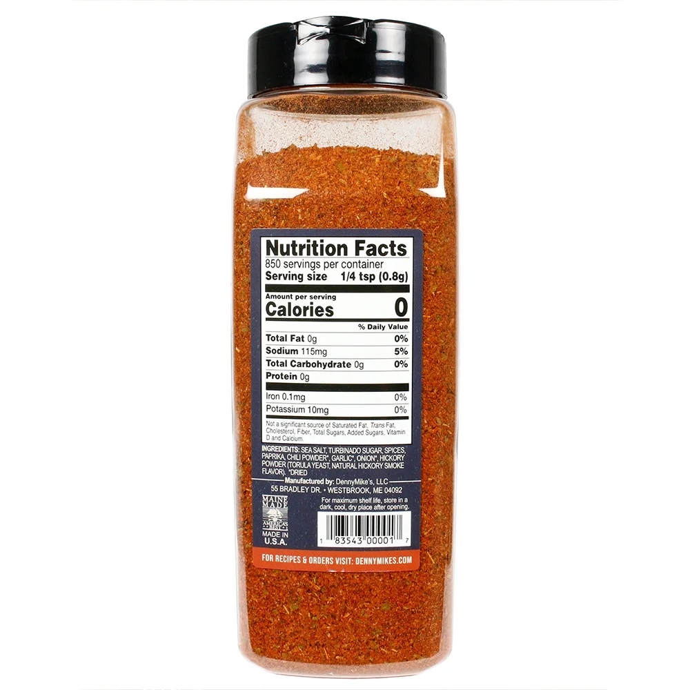 DennyMike's Limited Edition Turkey Lurkey Rub Gluten Free MSG Free Keto 24 Oz