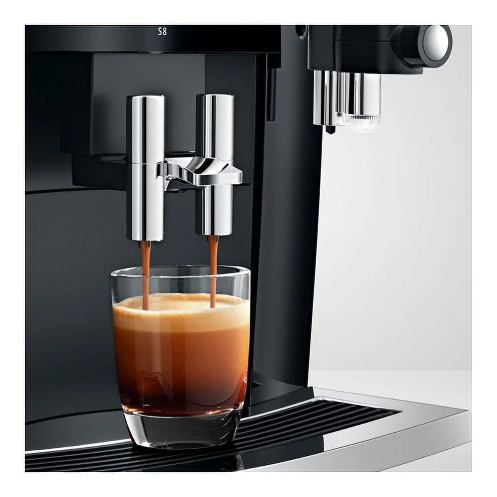Jura S8 Multifunction Automatic Coffee & Espresso Machine | Piano Black