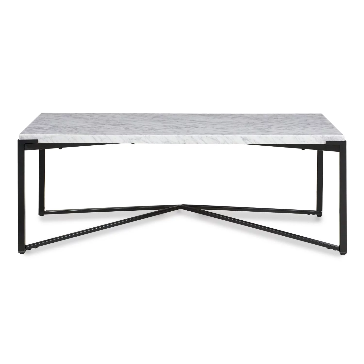 Modus Furniture Saxon Coffee Table in Matte Black