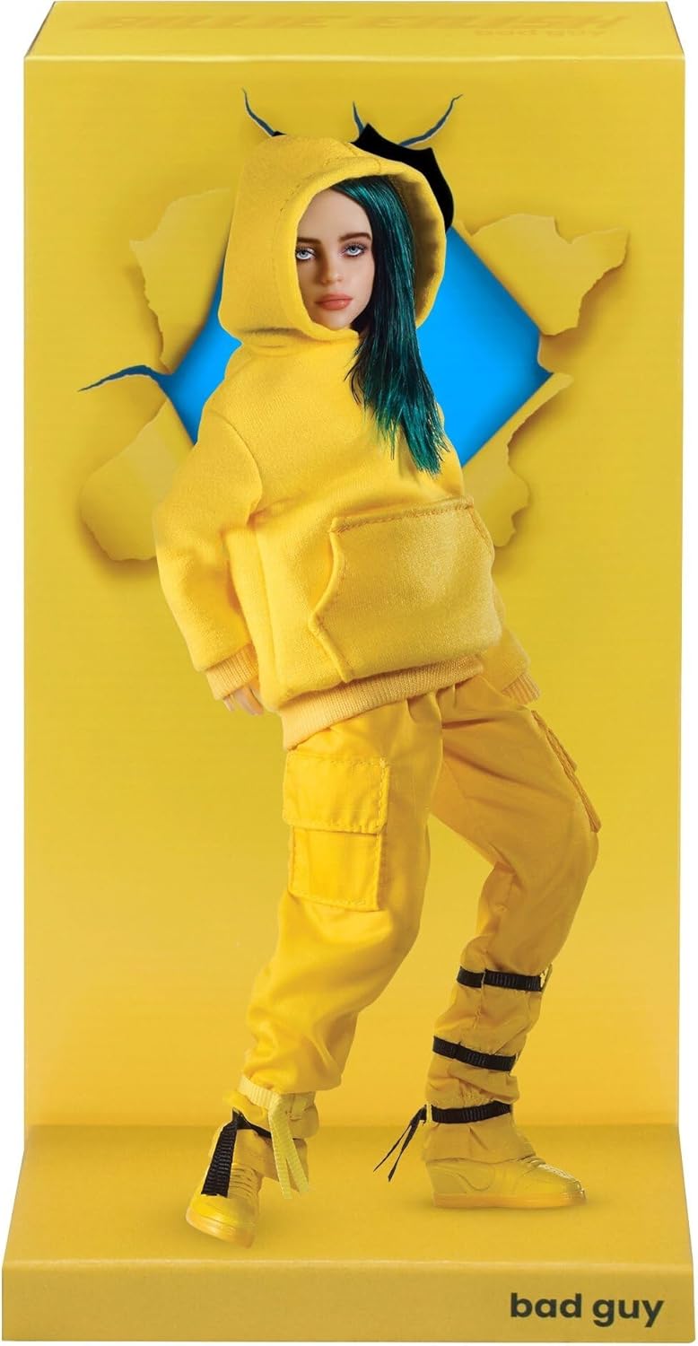 Billie Eilish Bad Guy Fashion Doll, Yellow