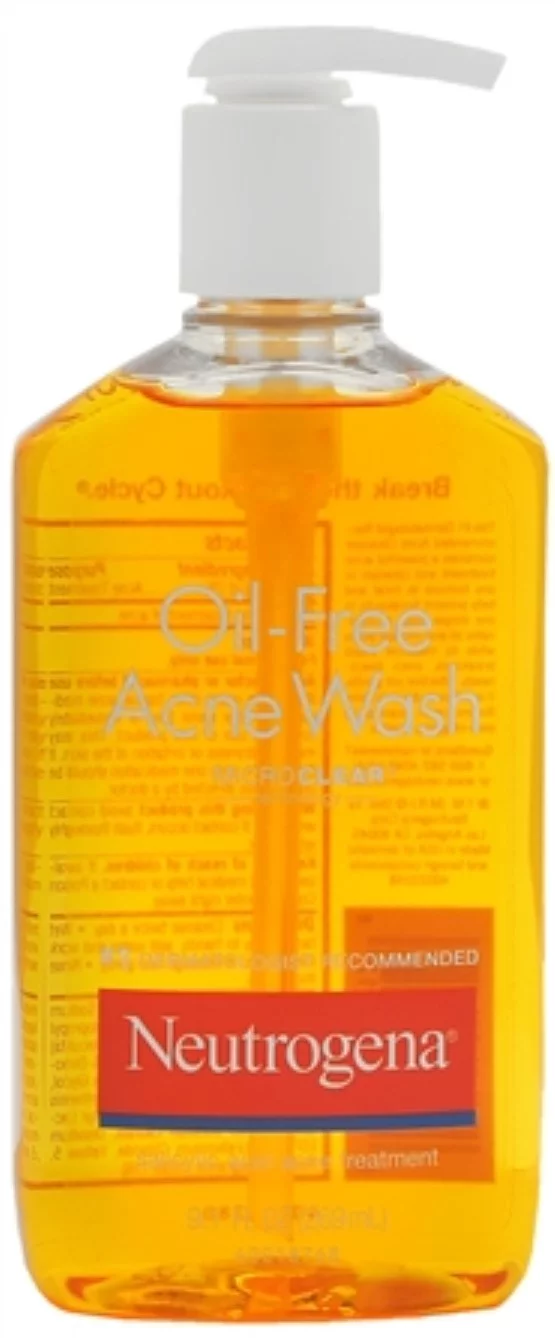 Neutrogena Oil-Free Acne Wash 9.10 oz (Pack of 4)