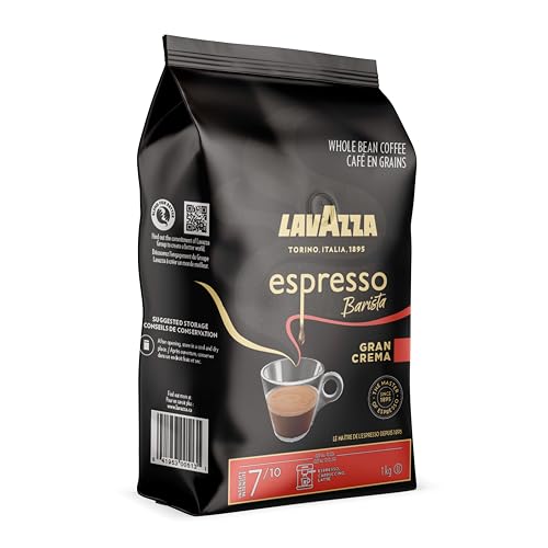 Lavazza Espresso Barista Gran Crema Whole Bean Coffee Blend, Medium Espresso Roast, Oz Bag (Packaging May Vary) - 2.2 LB, 35.2 Ounce