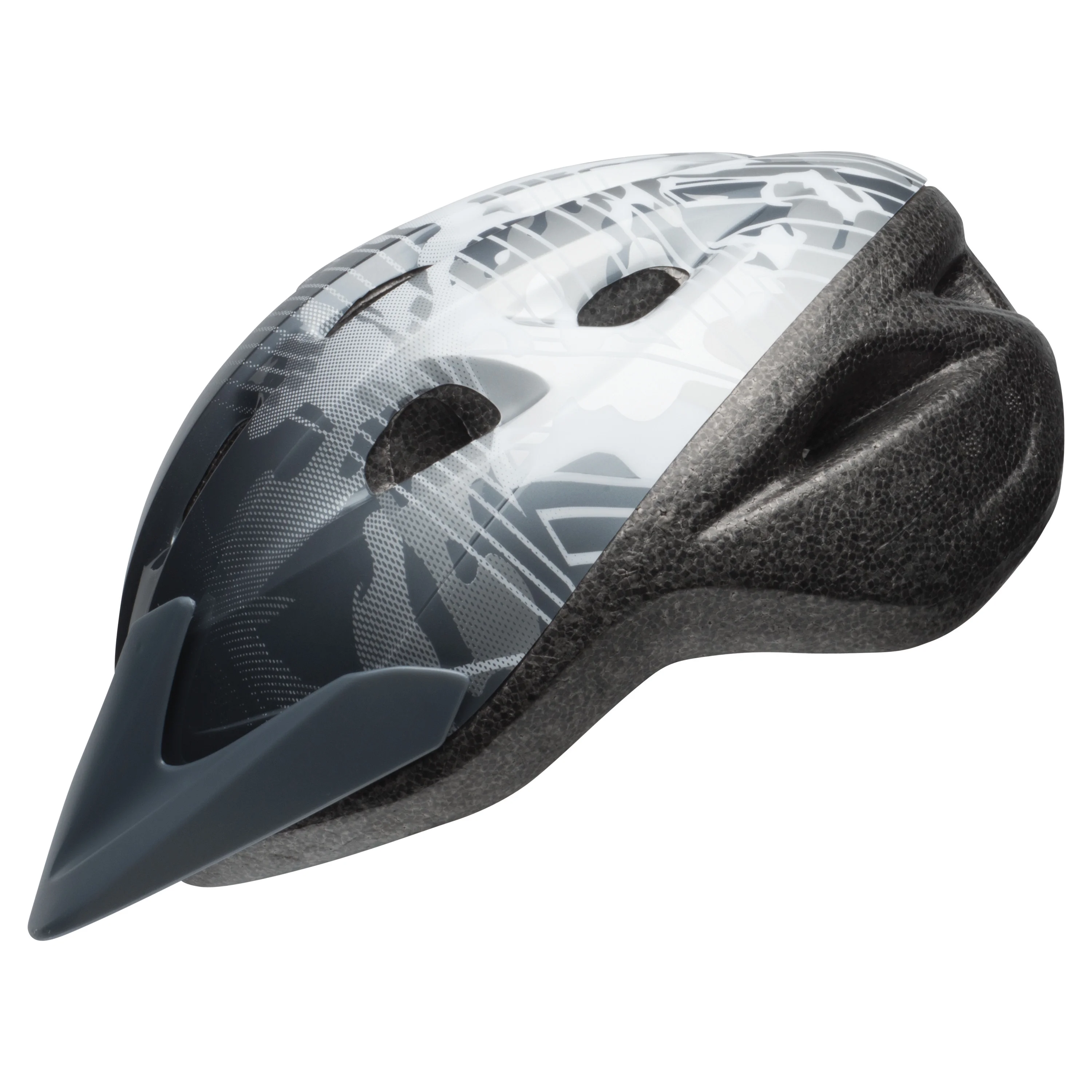 Bell Rally Boys Bike Helmet, Dark Titanium/White, Child 5+ (52-56cm)