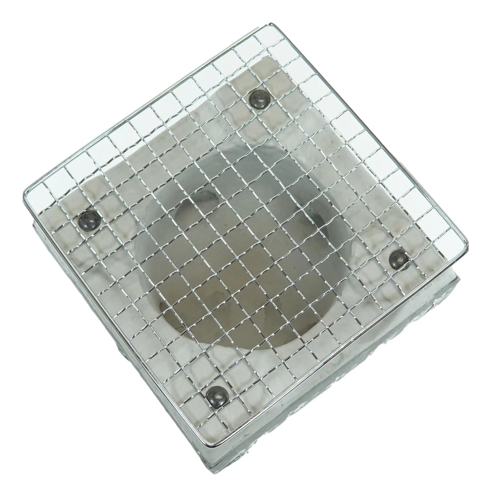 Ebros Japanese Cuisine Tabletop Shichirin Konro Gray Charcoal Grill BBQ Stove