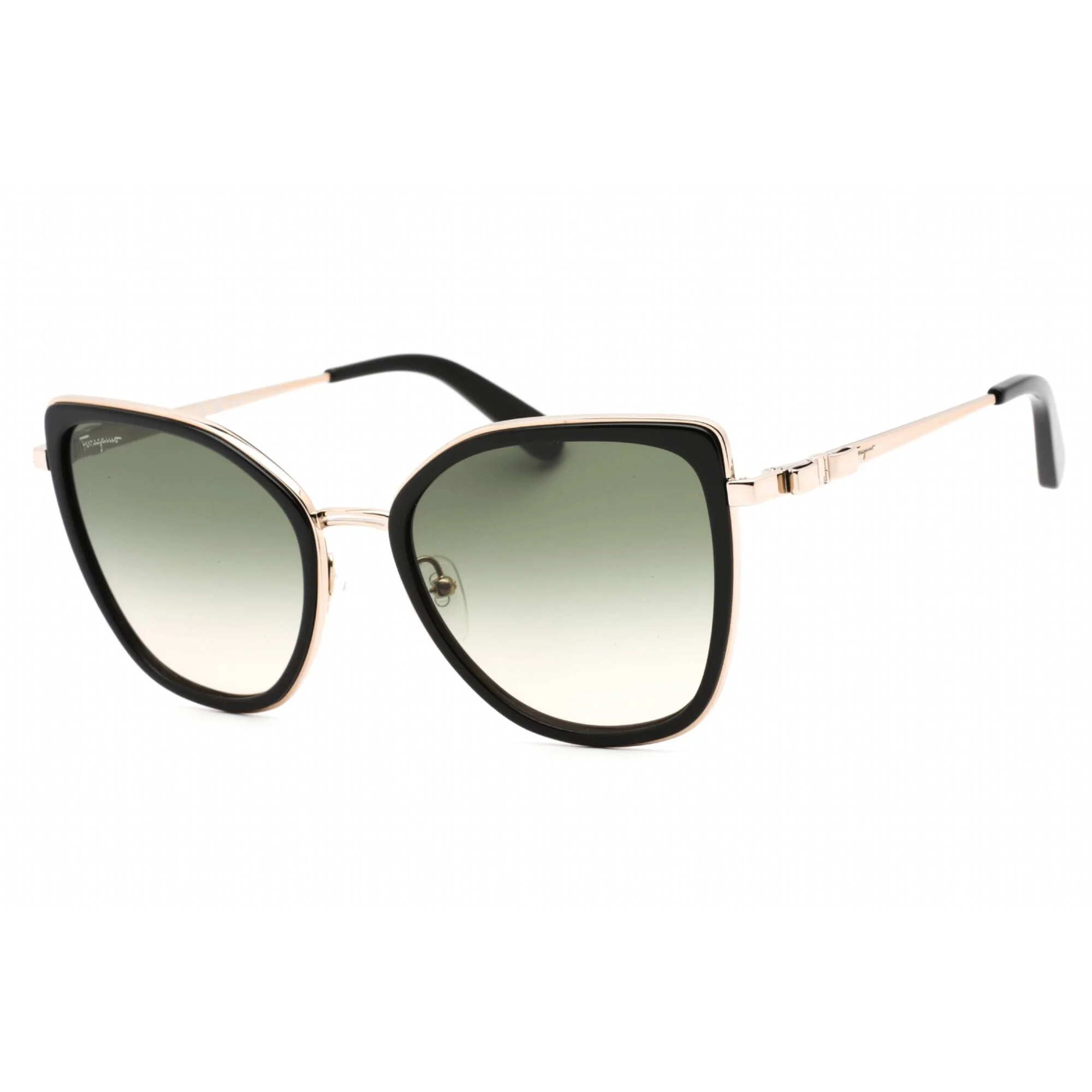 Salvatore Ferragamo Light Grey Gradient Cat Eye Ladies Sunglasses SF293S 771 54