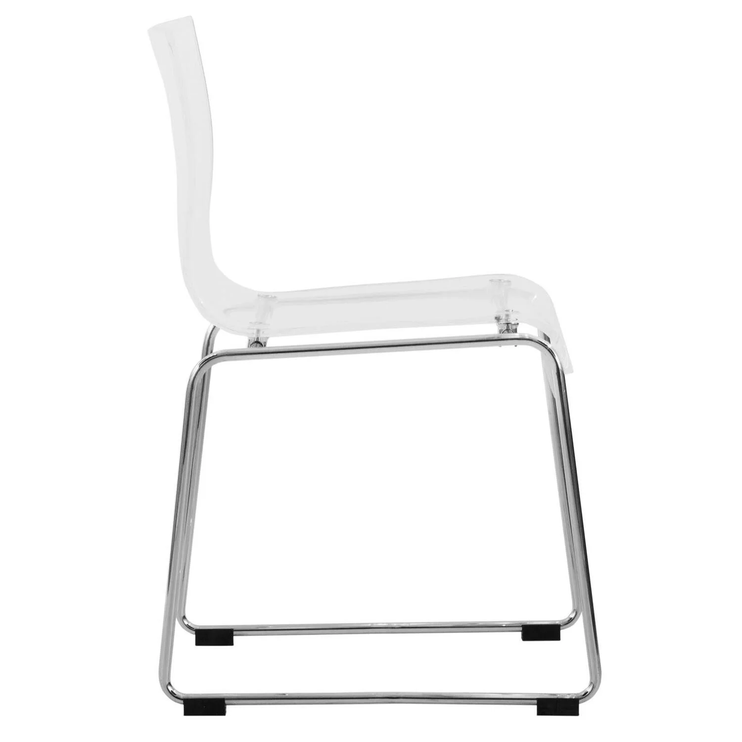 HomeStock Asian Allure Modern Acrylic Chair