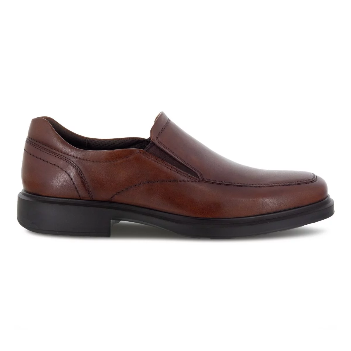 ECCO Men's Helsinki 2.0 Apron Toe Slip-on Cognac Leather - 500154-01053