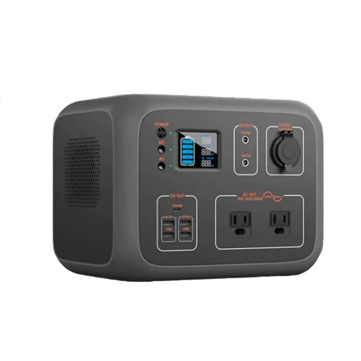 BLUETTI AC50S 500Wh/300W Portable Power Station for Outdoor Camping