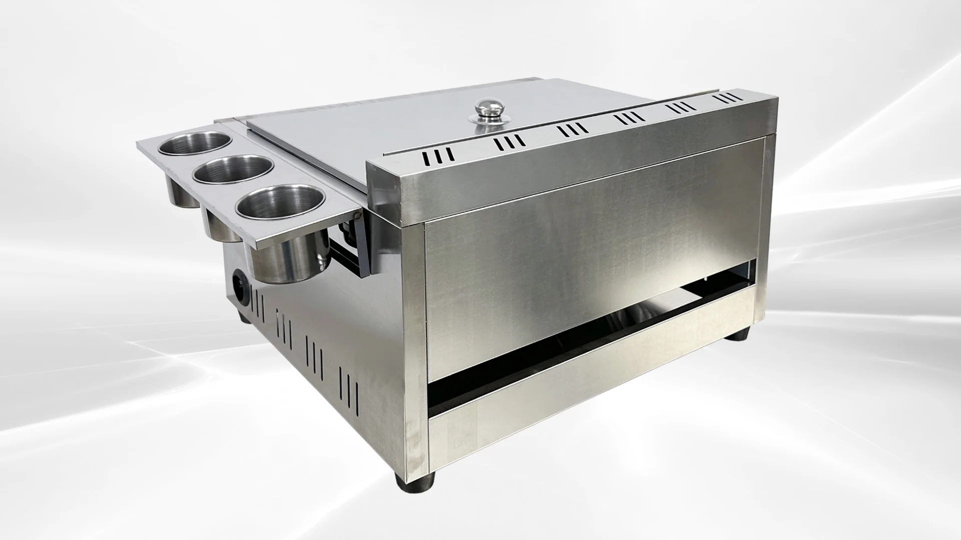 7 gallon Commercial Countertop one pan Deep Fryer 2 Basket Propane (LPG) with Metal Tube FY13