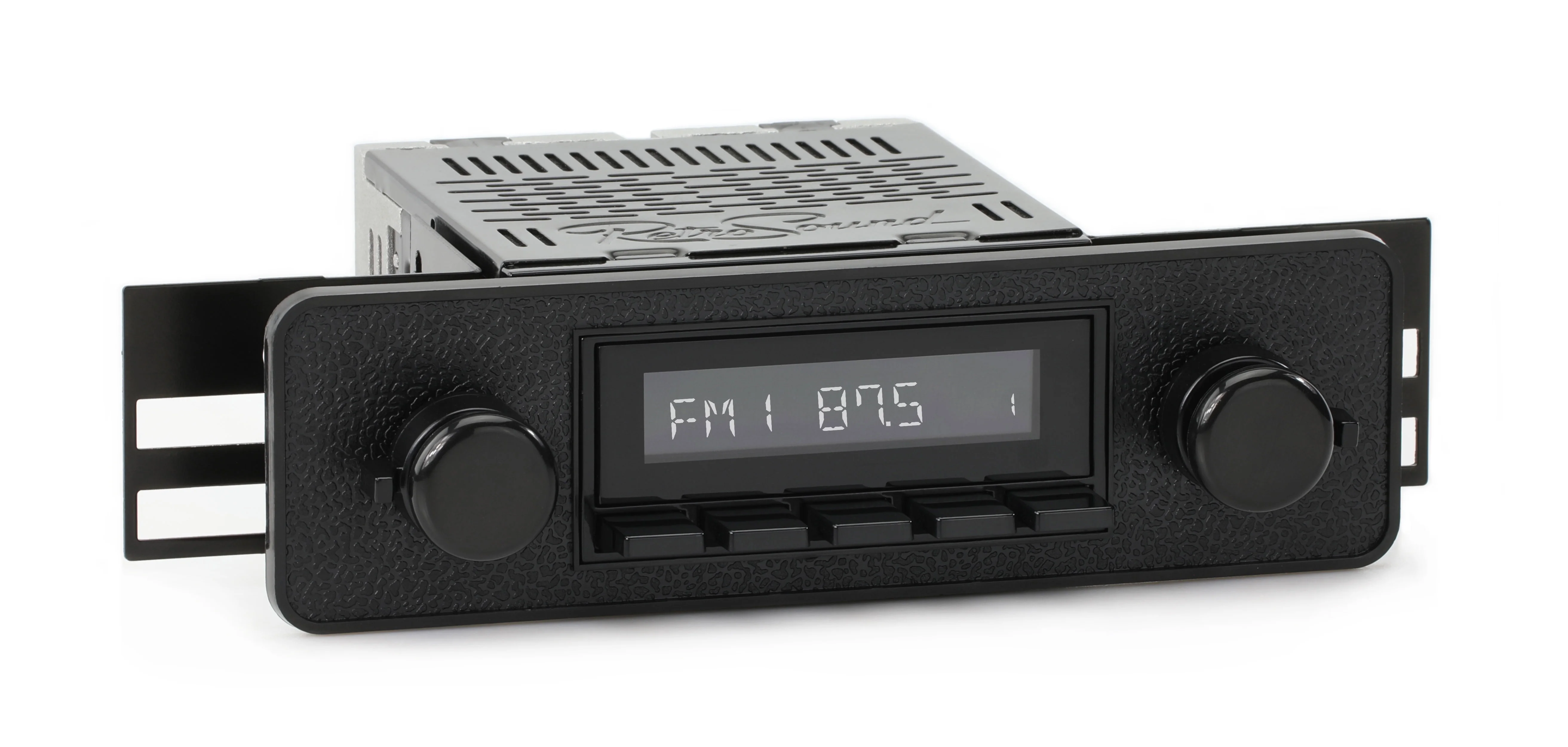 RetroRadio Compatible with 1969-75 Jaguar XJ Series with Euro-style Plate Features Include Bluetooth, HD, SiriusXM Ready, AM/FM LB-M4-402-40-90JA2