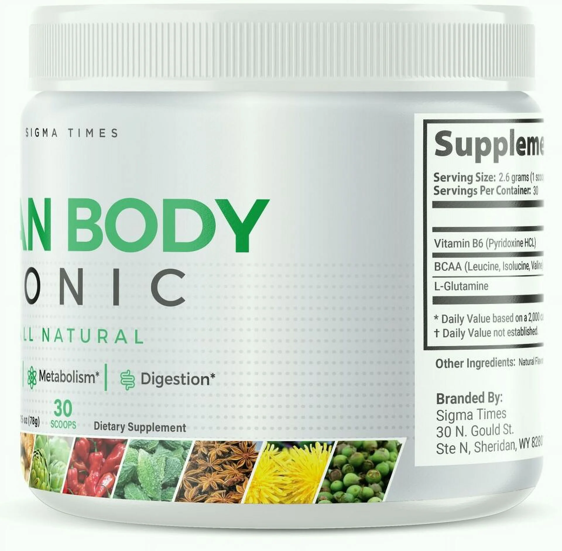Lean Body Tonic Weight Loss Powder 2.75 Oz 78g