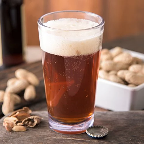 Carlisle Alibi Pint Glass, 16oz, Clear, 24 Pack