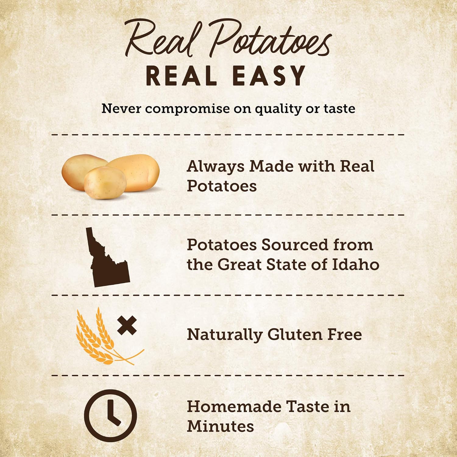 Idahoan Buttery Homestyle Mashed Potatoes, 1.5 oz cup (12-Pack)