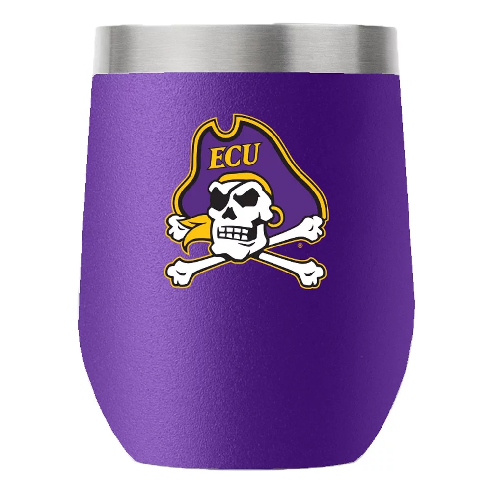 ECU Pirates 12oz. Stemless Tumbler