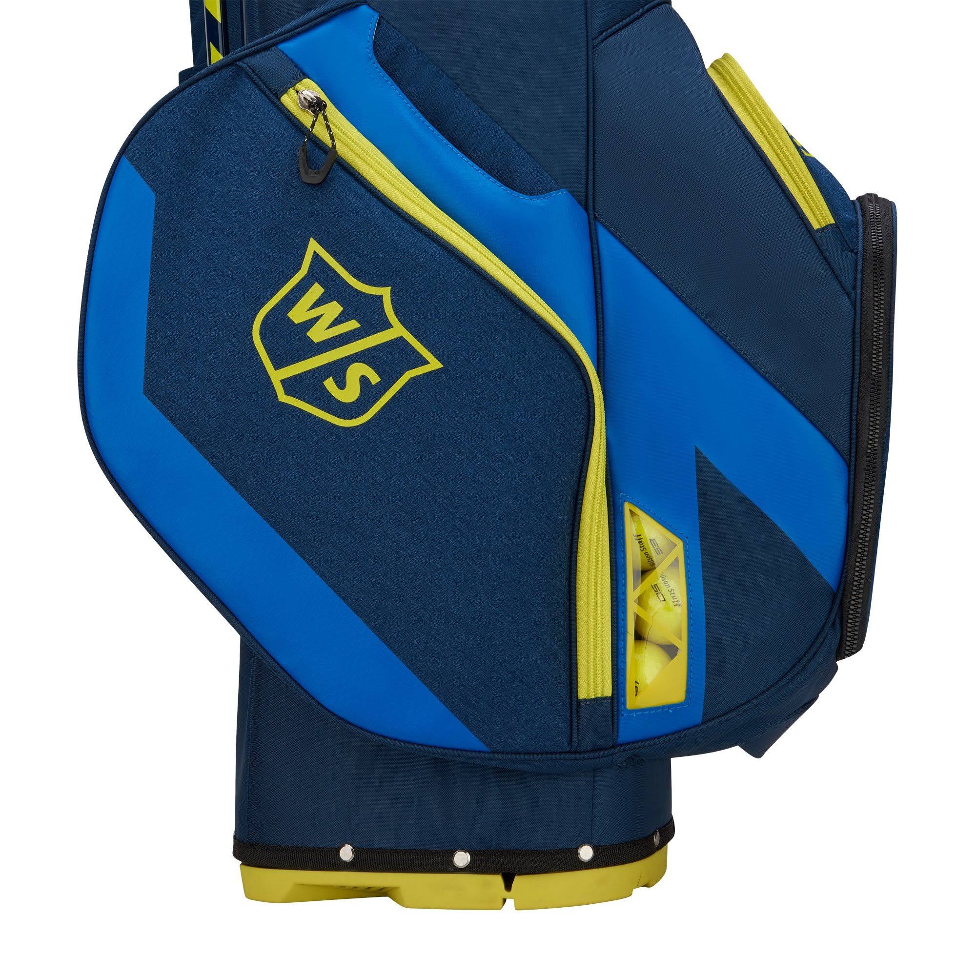 Wilson Staff Carry Golf Bag, Tour Red/White, OSFA