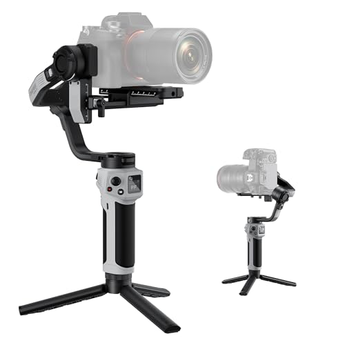 ZHIYUN CINEPEER Weebill 3E[Official], 3-Axis Lightweight Gimbal Stabilizer for DSLR & Mirrorless Camera Canon/Sony/Panasonic/Nikon, 3KG Payload, Native Vertical Shooting, Bluetooth Shutter Control