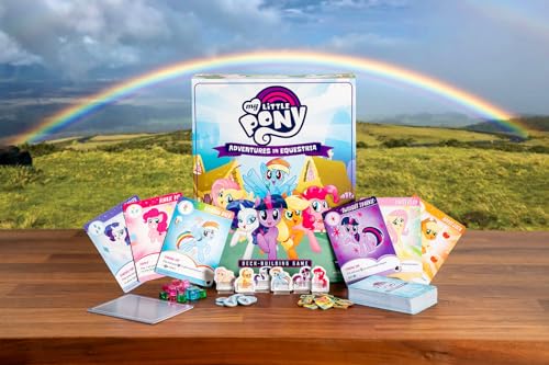 Renegade Game Studios My Little Pony: Adventures in Equestria Deck-Building Game - Cooperative Deck-Building, 1-4 Players, 45-90 Min