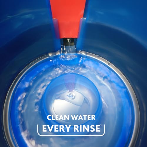 O-Cedar RinseClean Spin Mop & Bucket System | Clean with Clean Water | Removes 99% of Bacteria