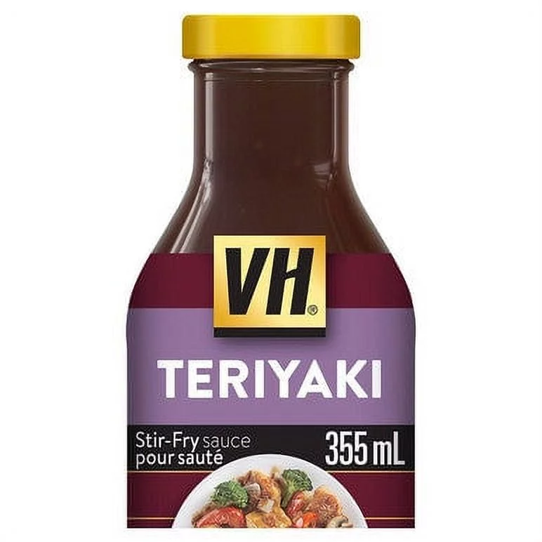VH Teriyaki Stir-Fry Sauce, 355ml/12oz, Jar, {Imported from Canada}