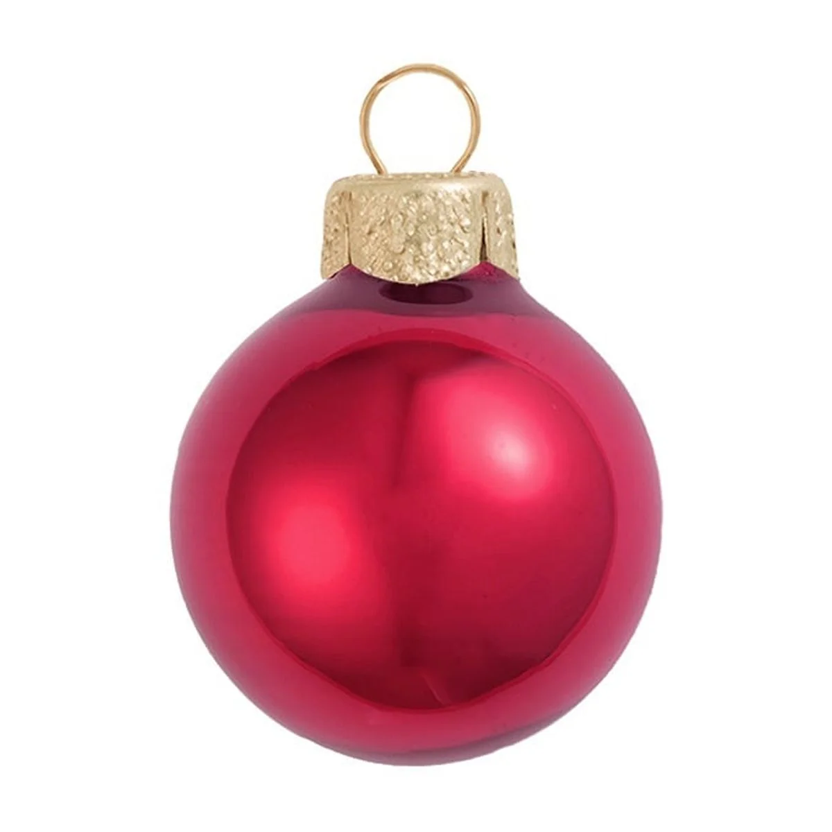 Whitehurst Pearl Finish Glass Christmas Ball Ornaments - 2