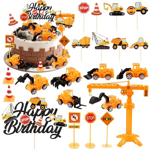 Hooqict 9Pcs Christmas Cake Decorations with Santa Claus, Reindeer, Snowman, Gingerbread, Merry Christmas Cake Topper for Xmas Holiday Birthday Party Cake Decorations Supplies