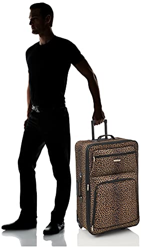 Rockland Jungle Softside Upright Luggage Set, Expandable, Owl, 4-Piece (14/29/24/28)