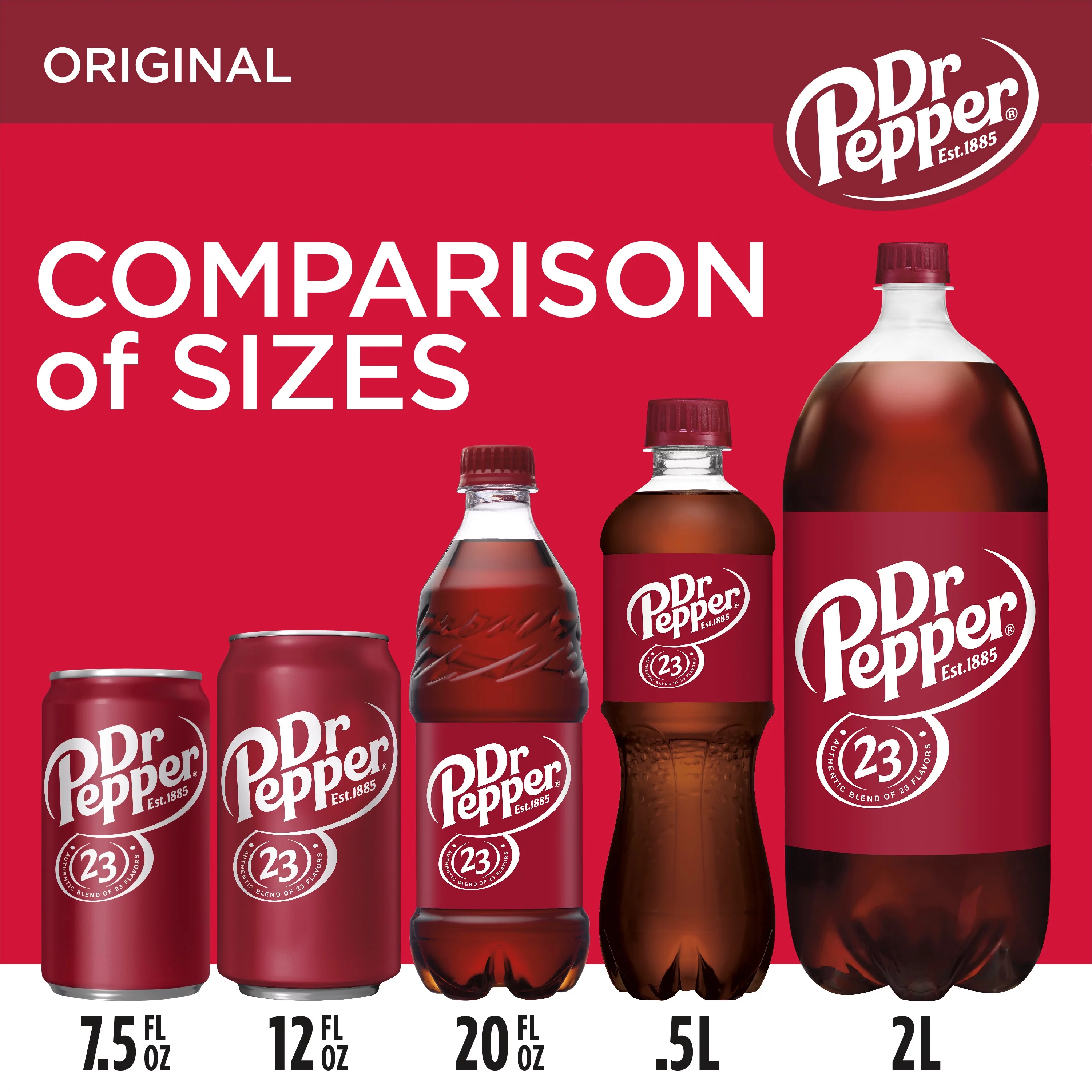Dr Pepper Soda, 12 fl oz glass bottle