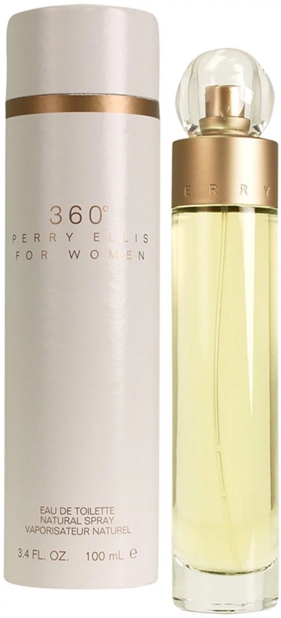 360 By Perry Ellis Eau De Toilette Spray for Women 3.40 oz (Pack of 2)