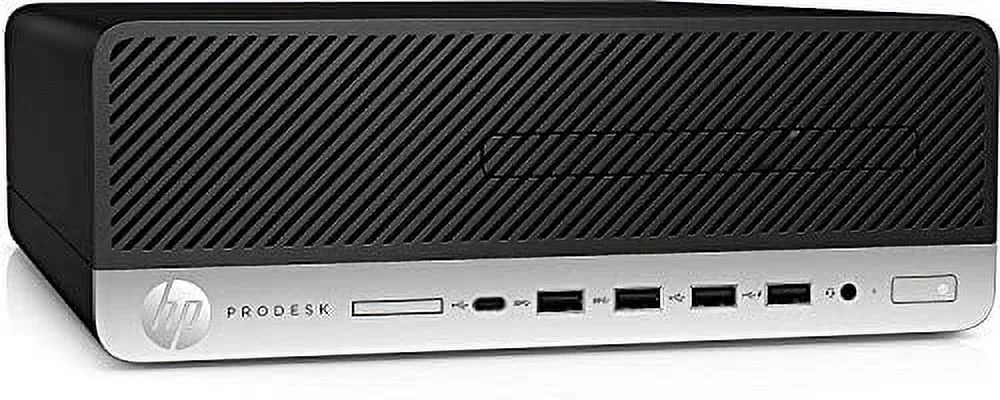 HP ProDesk 600 G4 SFF Home and Business Desktop Black (Intel i5-8500 6-Core, 16GB RAM, 512GB PCIe SSD, Intel UHD 630, 2xUSB 3.1, 2 Display Port (DP), Optical Drive, Win 10 Pro) (used)