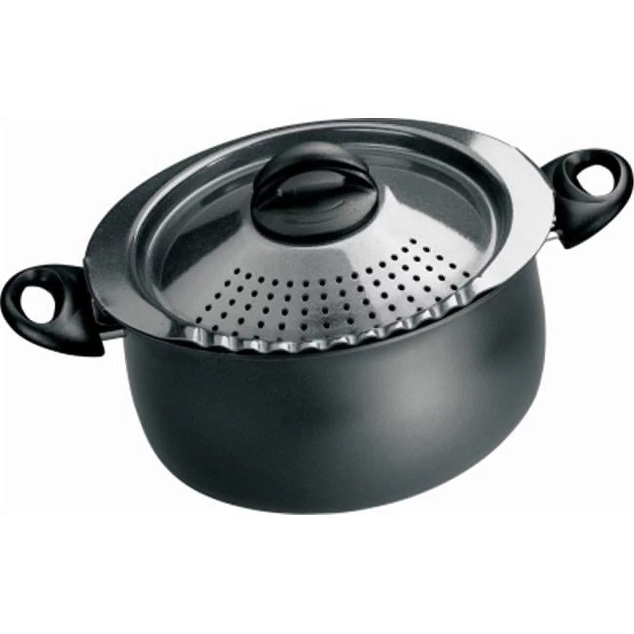 5 qt. Oval Pasta Pot - Black