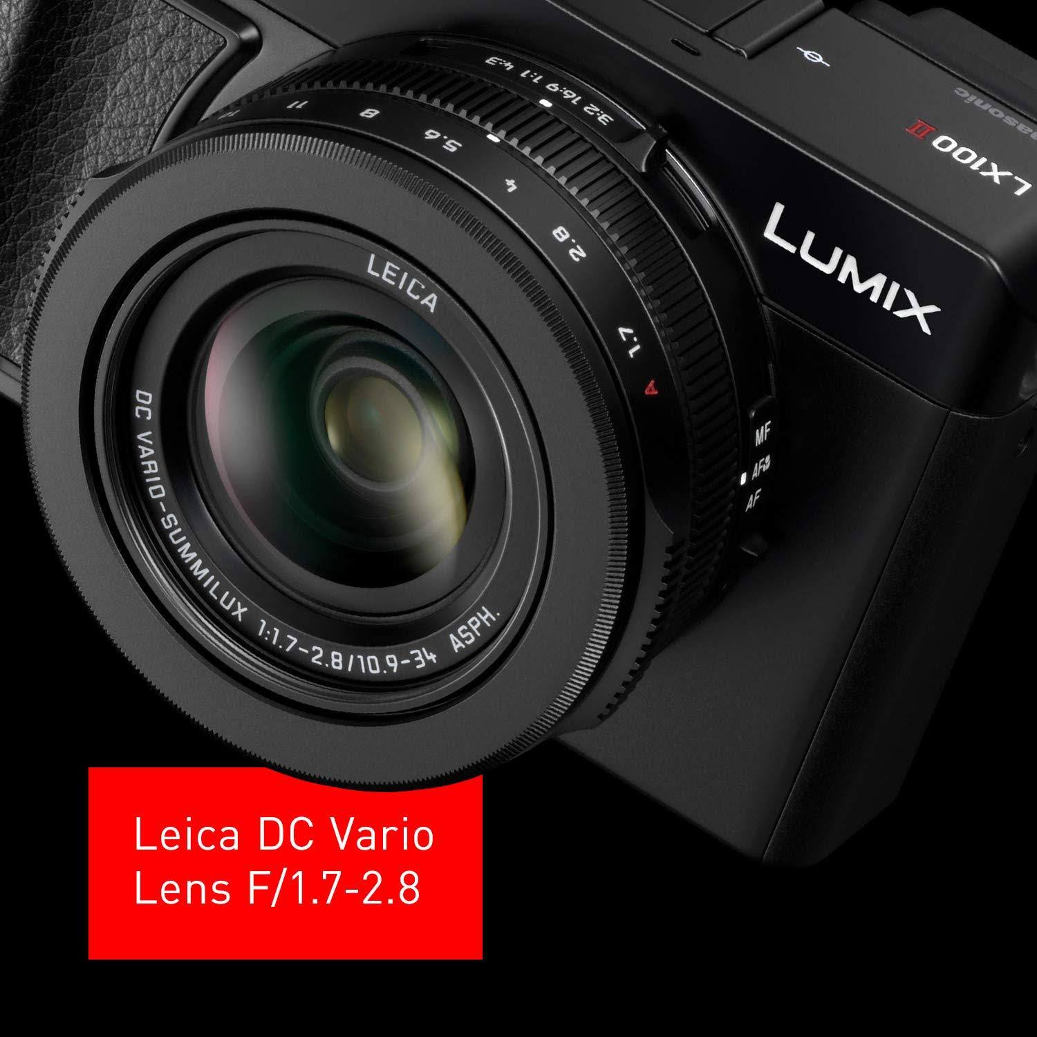 Panasonic Lumix Dc-lx100 II Digital Camera (Black)